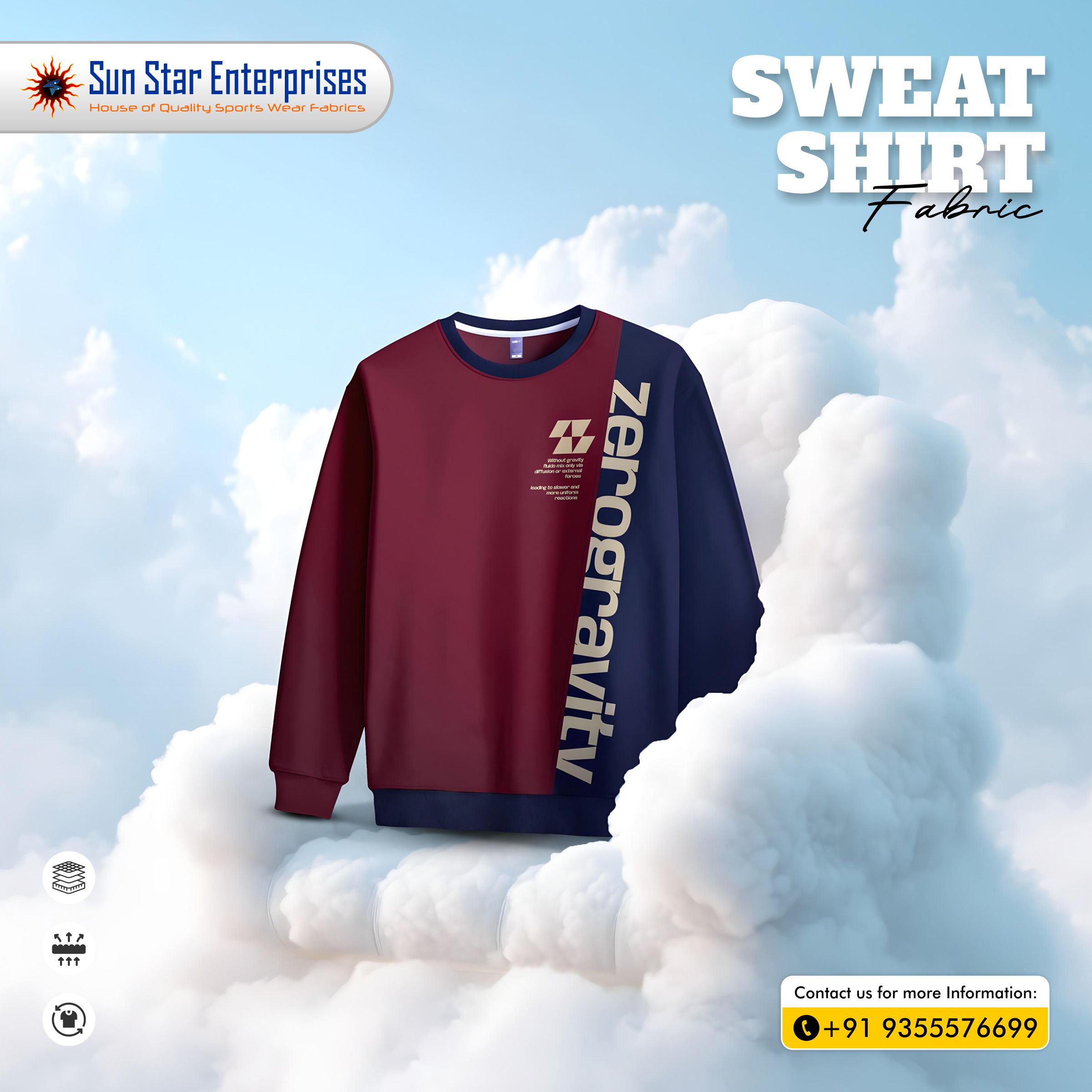 Sweat Shirts Fabric