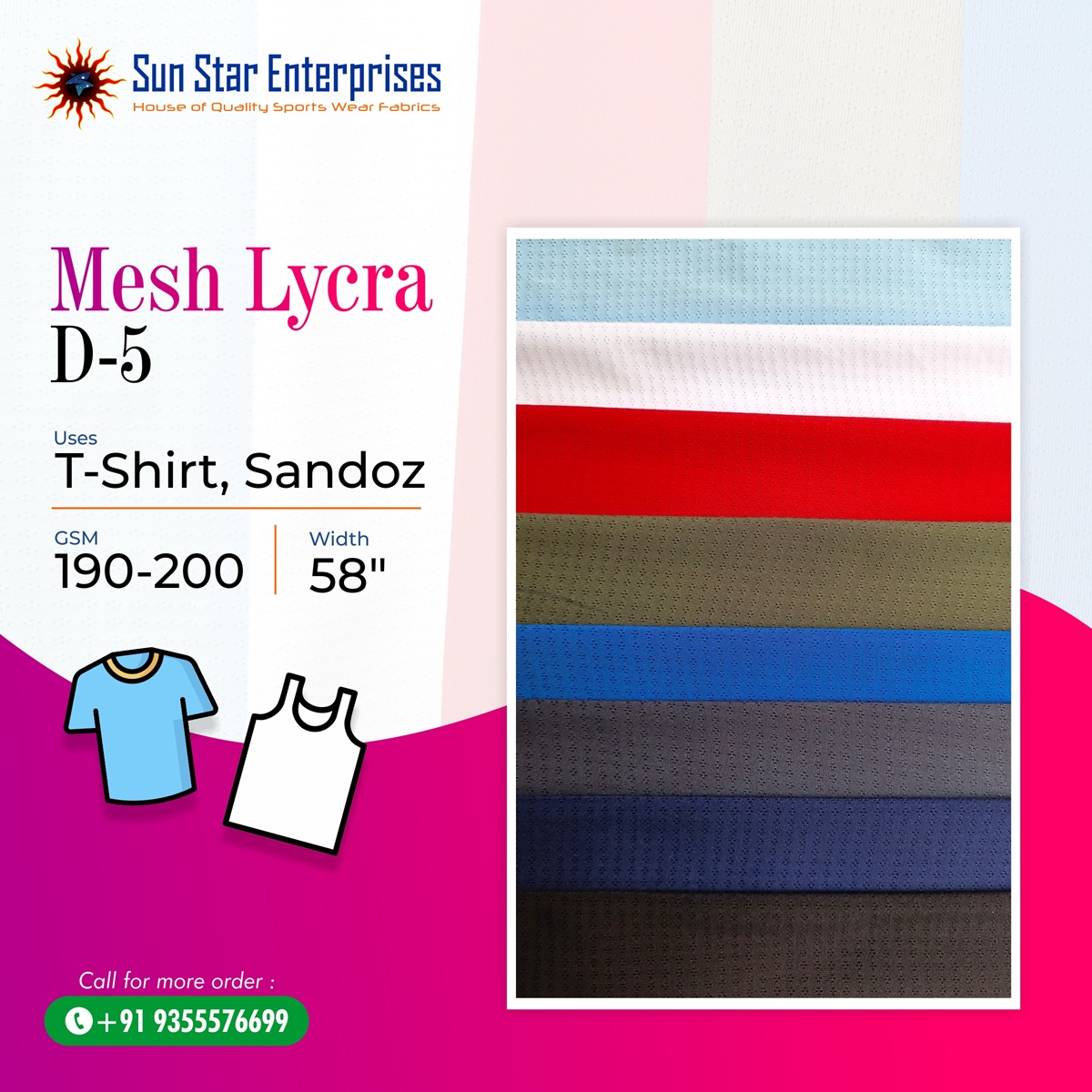 mesh lycra d-5