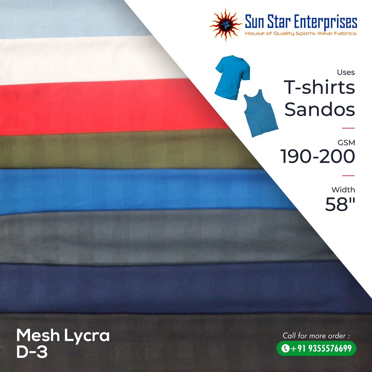 mesh lycra D-3